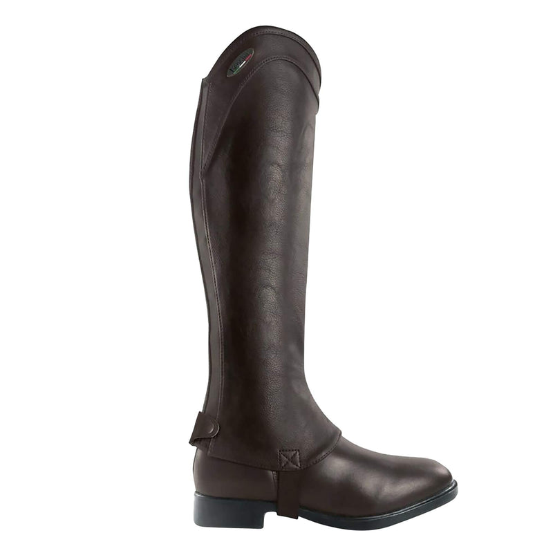 Brogini Marconia Synthetic Leather Gaiter-LG036 S Brown - PawsPlanet Australia