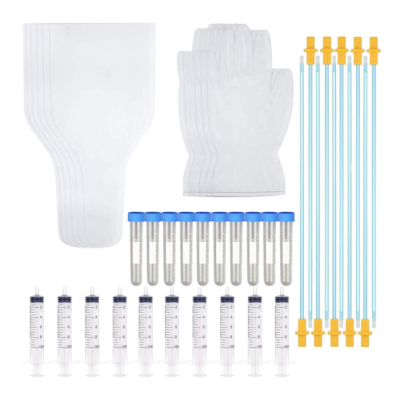 LongForU 10 Set Dog Artificial Insemination Kit,Dog Breeding Kit, Artificially Inseminate Dog Kit, Insemination Breeder Kit Pet Supplies for Small and Medium Pets - PawsPlanet Australia