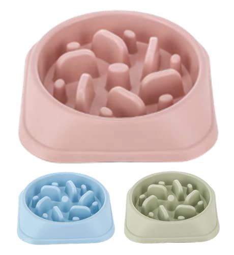 BUDDY GEAR - Slow Feeder Dog Bowl, Bloat Stop, Maze Interactive Puzzle, Non Skid/Slip (Pink) Pink - PawsPlanet Australia