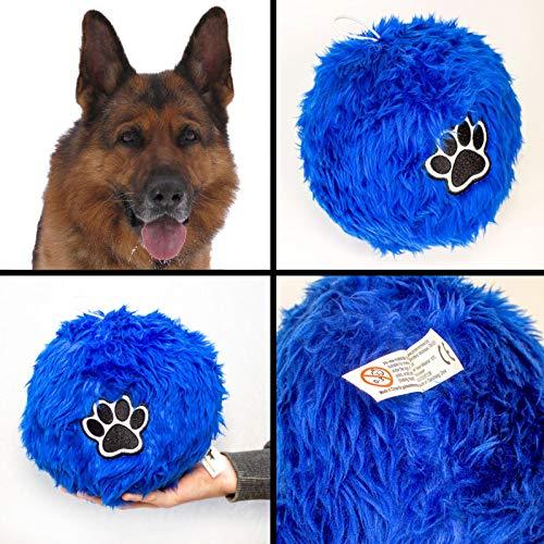 Soft Fluffy Dog Ball For Alsatian - Large Size Ball - PawsPlanet Australia