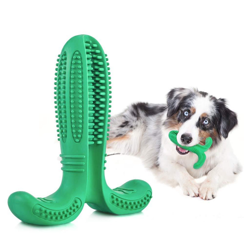 Dog Toothbrush, Dog Chew Toy Indestructible Natural Rubber Teeth Cleaning DIY Stick, Puppy Health Toothbrush Oral Massager for Medium Large Dogs, Puppy Dental Care Brushing Teeth Cleaning - PawsPlanet Australia