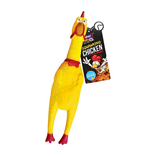 Cooper & Pals Squawking Chicken Toy For Dogs - PawsPlanet Australia