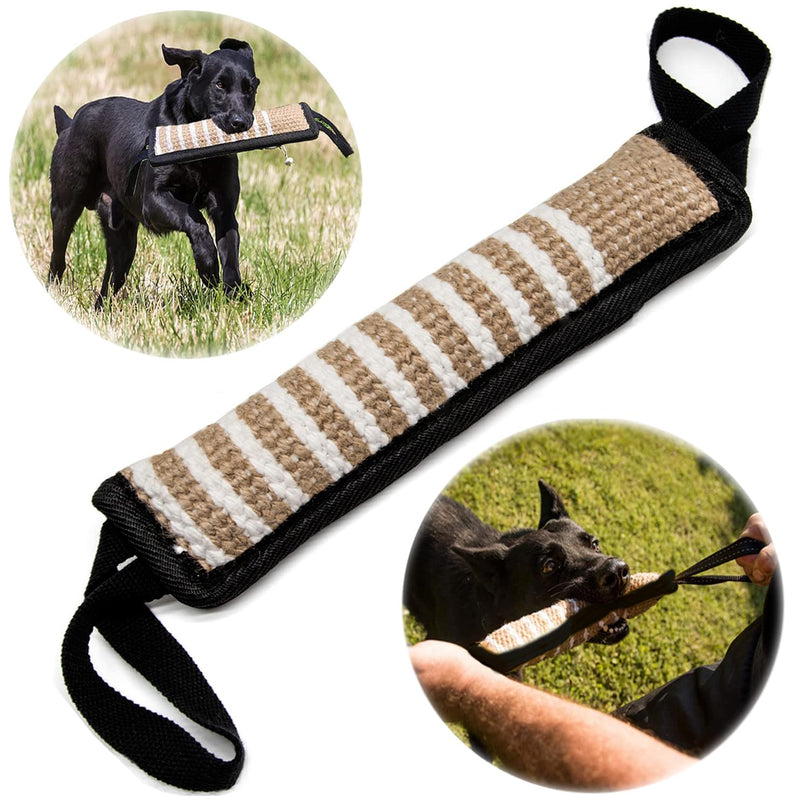 Tug of War Dog Toy,Dog Bite Tug Toy,Dog Bite Pillow,Durable Pull Toy with 2 Strong Handles for Medium to Large Dogs,Ideal for Tug of War, Fetch, Puppy Training & Interactive Play - PawsPlanet Australia