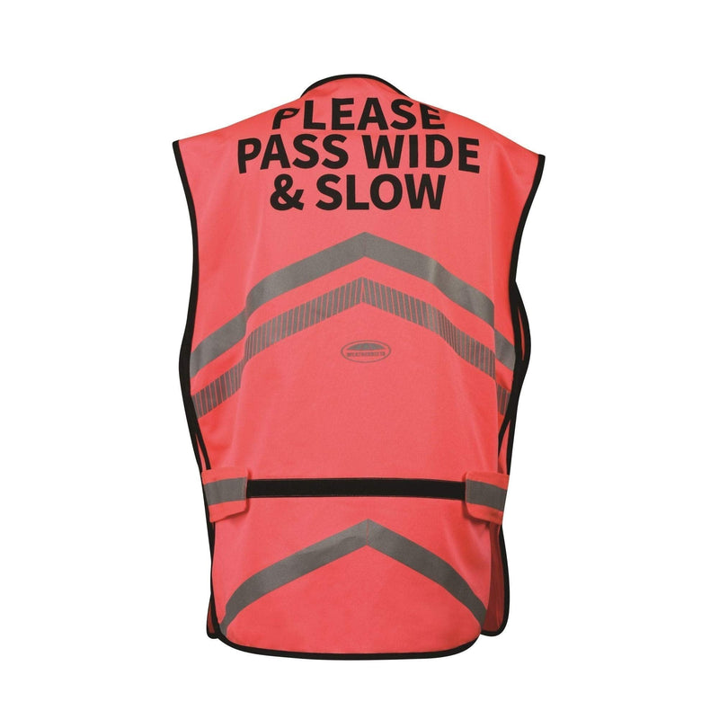 Weatherbeeta Reflective Hi-Vis Adults Waistcoat - Pink XS - PawsPlanet Australia