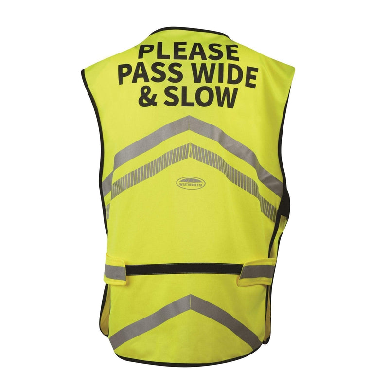 Weatherbeeta Reflective Hi-Vis Adults Waistcoat - Yellow XS - PawsPlanet Australia