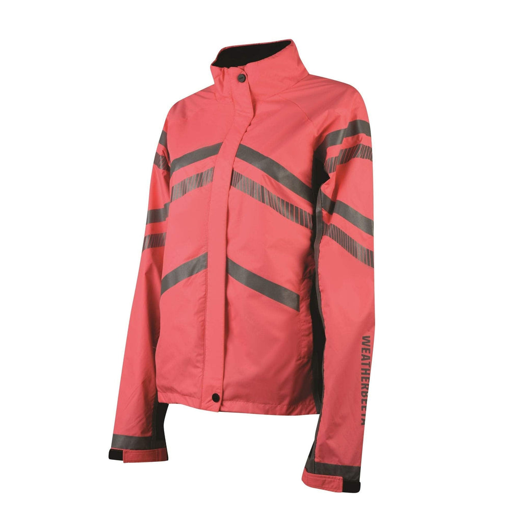 Weatherbeeta Reflective Childs Lightweight Waterproof Jacket - Pink S - PawsPlanet Australia