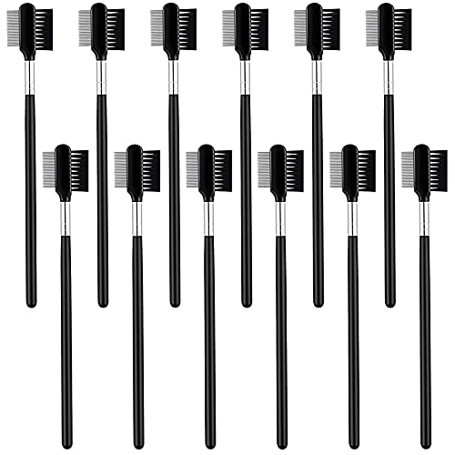Rfvtgb 12 Pcs Dog Eye Grooming Comb, Double-sided Tear Stain Remover Comb Brush, Double Head Pet Comb Multi-purpose Tool for Removing Crust and Mucus - PawsPlanet Australia