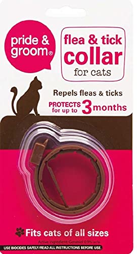 Pride & Groom Universal Flea & Tick Repel Treatment Cats Kitten Collar 3 Months - PawsPlanet Australia