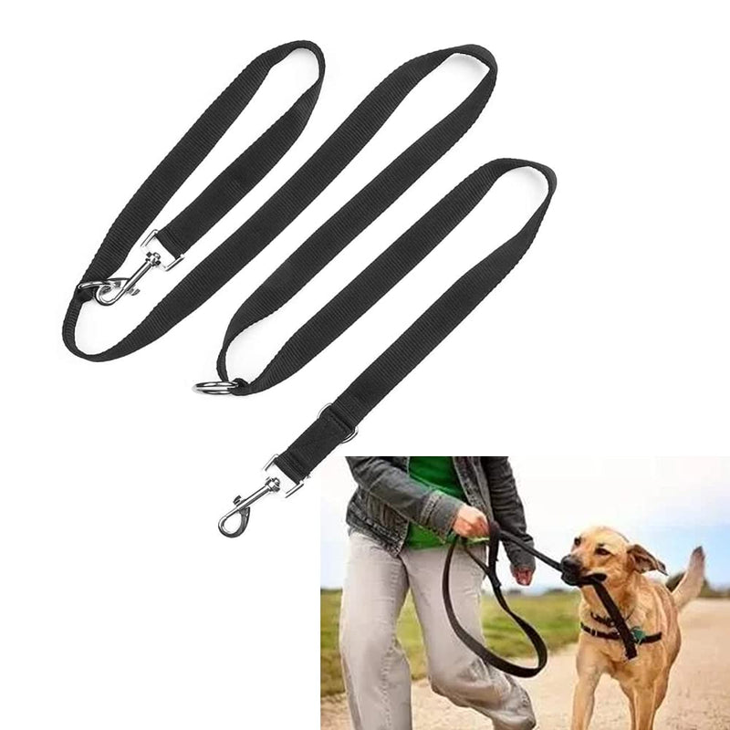 Training Lead For Dogs Double Ended Dog For Head Collar Durable Safety Training Lead Hands Free Dog Leash adjustable to 4 different lengths(8.5ft/2.5m ) - PawsPlanet Australia