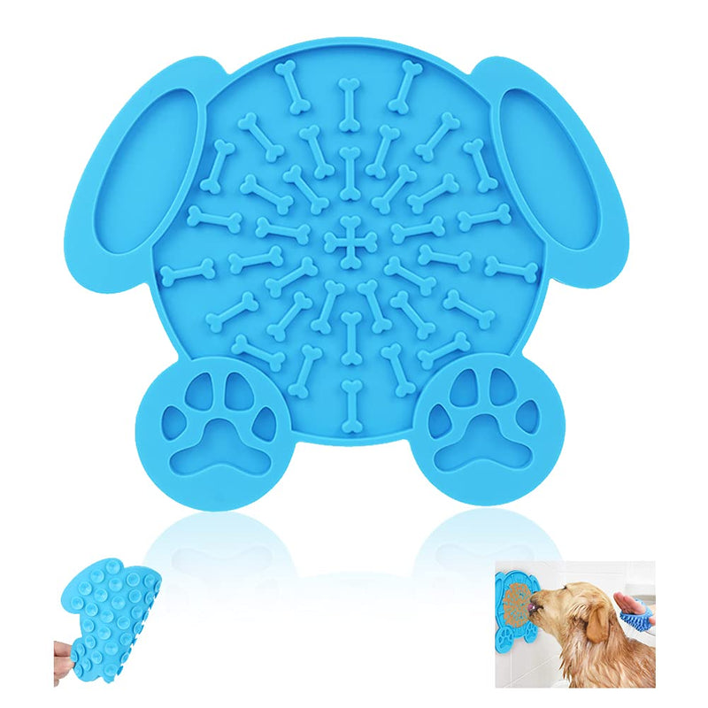 Maotrade Licky Mats for Dogs 8 Inch Large Puppy Dog Lick Mats with Suction Dog Treat Slow Feeding Mat for Pet Doggy Peanut Butter Grooming Shower Training Cat Treats - PawsPlanet Australia