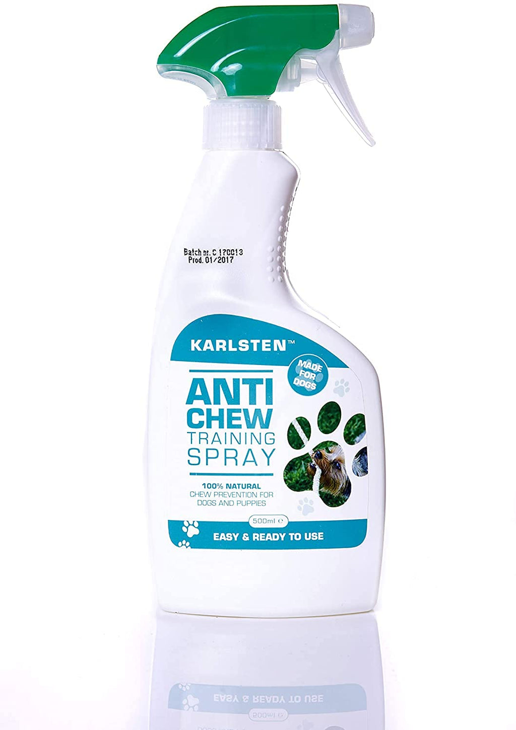 Karlsten Professional Chew stop High Strength Anti Chew Training Spray Deterrent for Dogs & Puppies - Alcohol Free - Professional Deterrent - PawsPlanet Australia