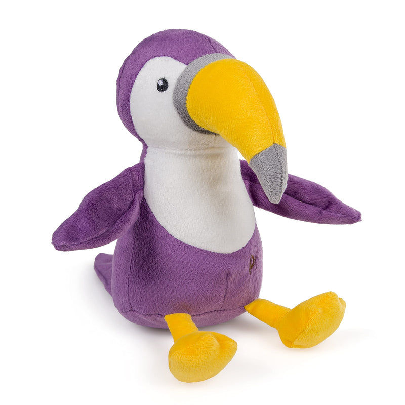 Petface Planet Plush Tegan the Toucan Eco Friendly Dog Toy A Toucan - PawsPlanet Australia