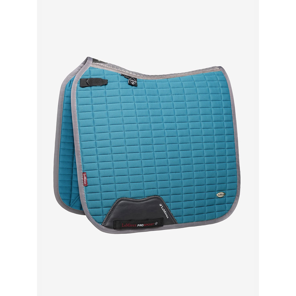 LeMieux Cooling Dressage Square Cool Blue L - PawsPlanet Australia