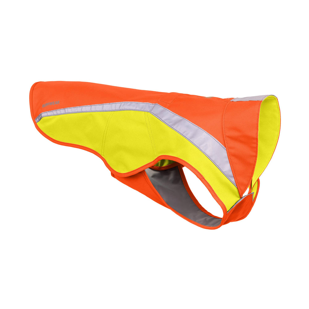 RUFFWEAR Lumenglow High-Vis Jacket, High Visibility Reflective Coat for Dogs, XX-Small, Blaze Orange - PawsPlanet Australia