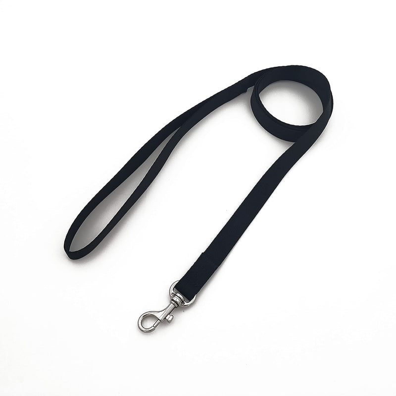 MCKhome 1.2M Soft Nylon Pet Leash Pet Walking Training Traction Leash Small Medium Dogs Cats Puppy Traction Rope Basic Pet Leashes (Black) Black - PawsPlanet Australia