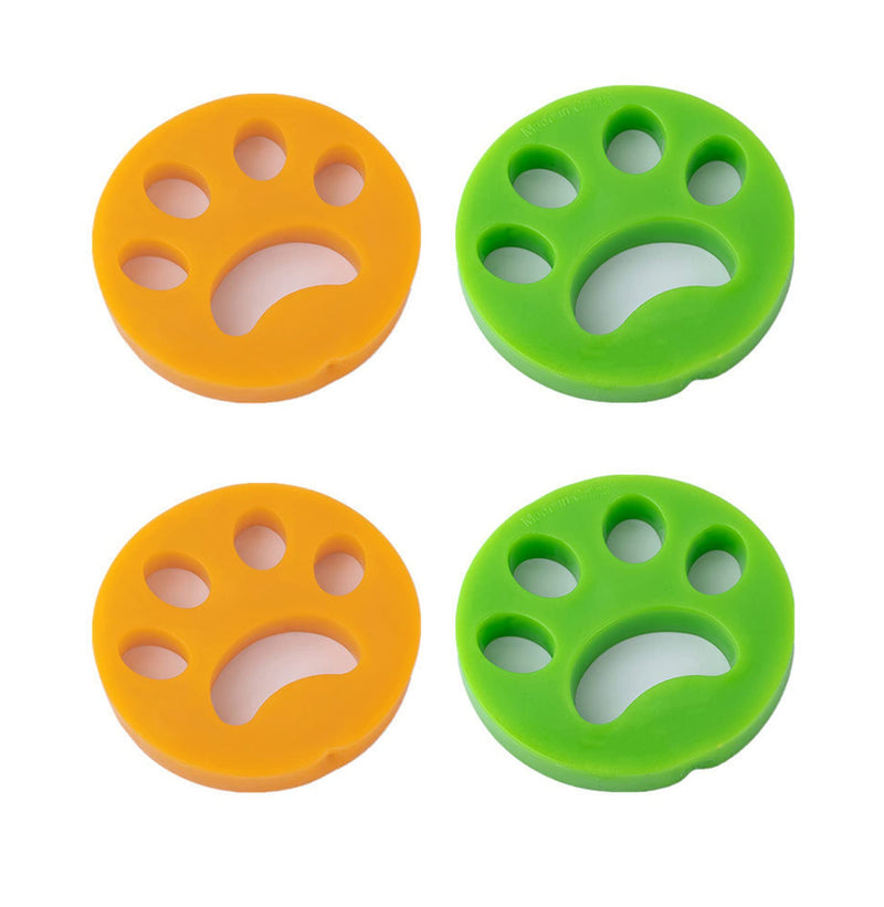 NC Pet Hair Remover, 4 Pcs Cat Hair Remover, for Laundry for Dog Hair, Cat Fur and All Pets, Lint Removerr Removes fur in washer and dryer - PawsPlanet Australia