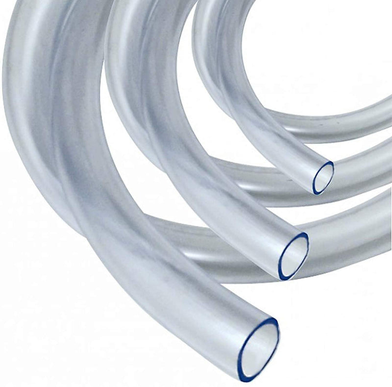 13mm Inside Diameter x 19mm Outside Diameter - 1 METRE Clear PVC Flexible TUBING Fish Pond HYDROPONICS Plastic Hose Water Pipe Tube Food Grade Heavy Duty Made in England - PENTECH MOULDING CO LTD - PawsPlanet Australia