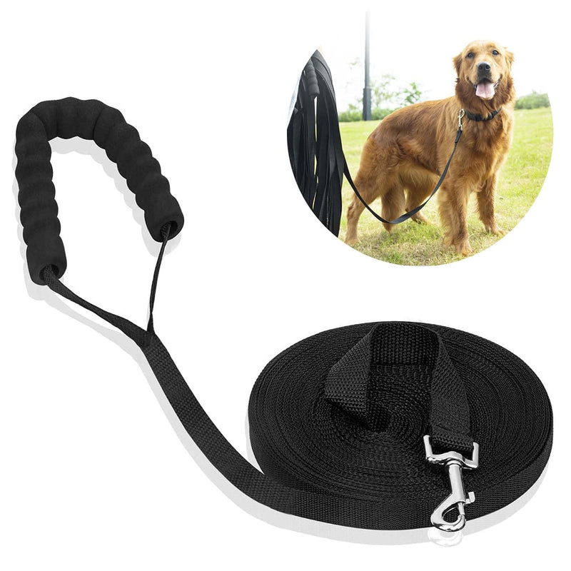 Eyeleaf Training Leads for Dogs - Nylon Long Training Dog Leash Long Dog Recall Lead, Long Line for Dog Tracking Training, Long Lead Leash for Pet Recall Obedience Comfortable Padded Handle (5M/16ft) 5M/16ft - PawsPlanet Australia