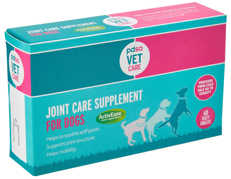 PDSA Joint Care Supplement for Dogs 1x60 - PawsPlanet Australia