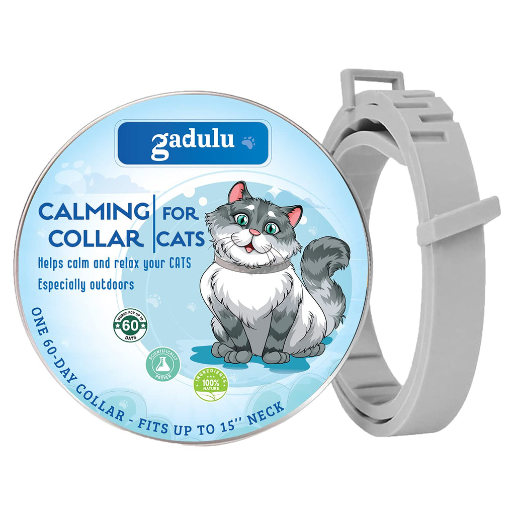RYDOR Calming Collar for Cat - 15 Inches Cat Calming Collar - Anxiety Anytime & Anywhere Calming Collar - Waterproof Cat Anxiety Collar - Adjustable Treatment Calming Collar for Cats - PawsPlanet Australia