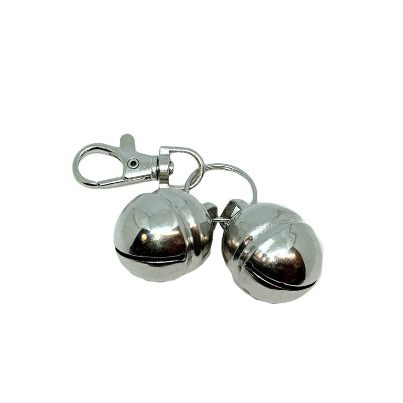 Superior strength Dog Bells for medium to large dogs with excellent sound quality with Lobster Clasp size 5 with lobster - PawsPlanet Australia