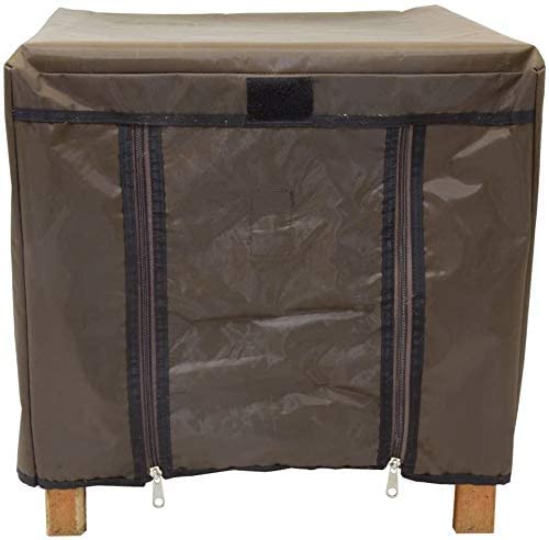 BUNNY BUSINESS Wooden Hide House Rabbit hutch Shelter Run Hide Protective Waterproof Cover - 50 x 42 x 43cm (Cover) - PawsPlanet Australia