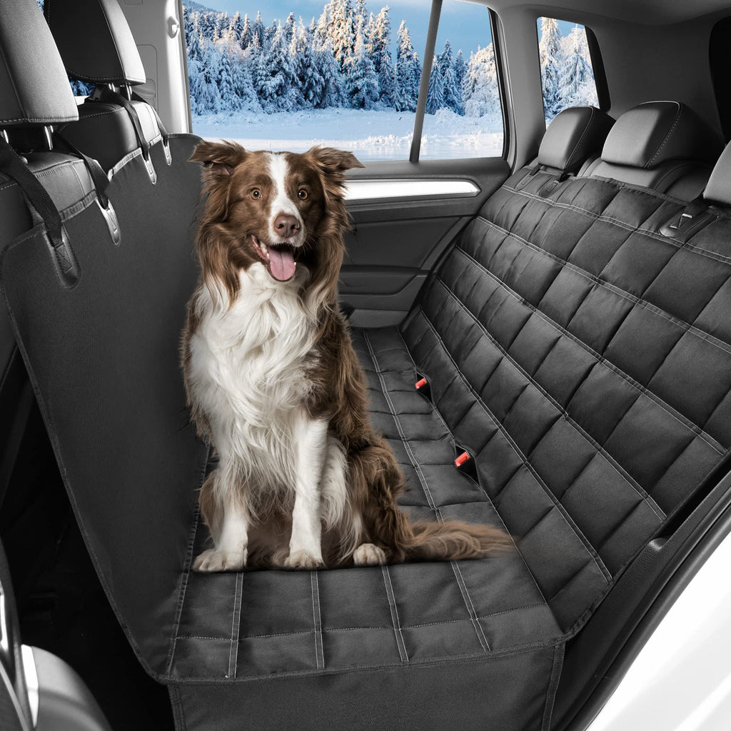 4-in-1 Dog Car Seat Cover, Car Boot Liners for Dogs 100% Waterproof Dog Car Hammock Scratchproof&Nonslip Dog Car Boot Cover, Dog Covers for Car, SUVs, Trucks - PawsPlanet Australia