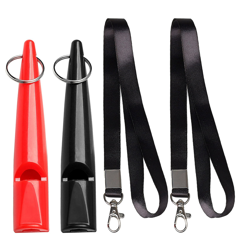 kuou 2 Pcs Professional Dog Whistle, Dog Training Whistles with Lanyard for Recall Barking Control - PawsPlanet Australia