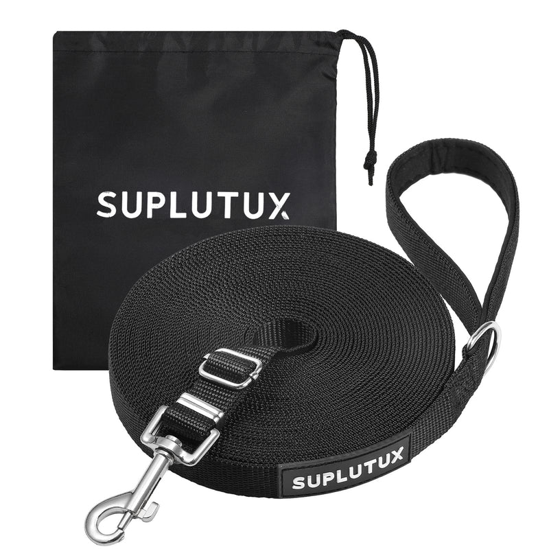 Training Lead for Dogs 3m/10ft Adjustable Long Line Dog Lead for Puppy Medium Large Dogs with Padded Handle & Storage Bag - PawsPlanet Australia