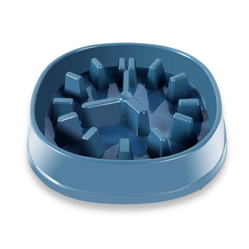 SUOXU Slow Feeder Dog Bowl, Medium Dog Food Bowls Clock Interactive Puzzle Bowls, Slow Food, Bloat Stop, Anti-Swallowing, Extend Eating Time,Prevent Various Diseases Caused by Eating too Fast Blue - PawsPlanet Australia