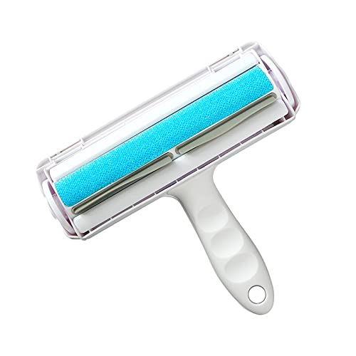 AOTLEE Pet Hair Removal Roller Can Remove Pet Hair. Clean The lint Brush Roller, It Can Be Reused. Suitable For Removing Fluff From Clothes, Sofas, Beds And Carpets. (Blue) Blue - PawsPlanet Australia