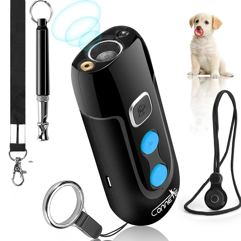 Ultrasonic Dog Barking Deterrent Devices, Rechargeable Bark Control Device, Safe Dog Sonic Repellents & Dog Whistle, Anti Dog Behavior Training Devices Blue - PawsPlanet Australia