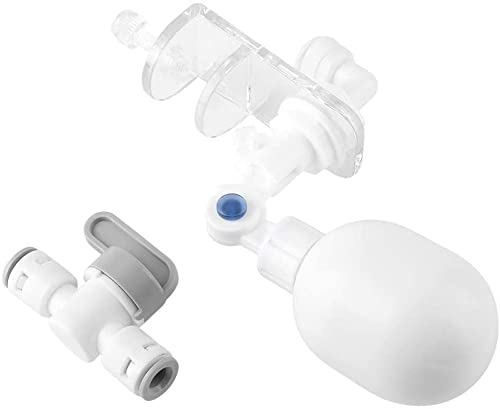 Tiardey Auto Water Filler Controller Auto-top-Off System Water Level Controller Adjustable Float Valve Mounting for Aquarium Pet Supplies - PawsPlanet Australia