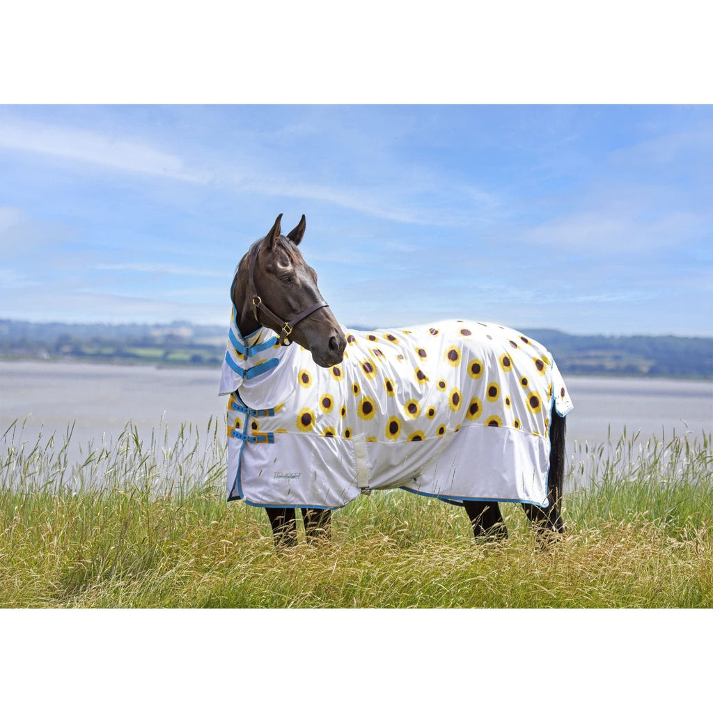 Shires Tempest Original Fly Combo Rug - Sunflower 4ft 6in - PawsPlanet Australia