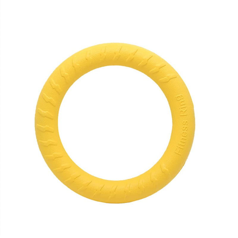 Dog Fly Ring Toy Dog Fitness Ring Floating Flying Dog Disc Toys Outdoor Durable Chew Toys for Training Outdoor Playing Puppy Medium Large Dogs - PawsPlanet Australia