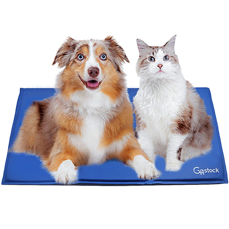 Cooling Mat for Dog, Pet Cooling Mat Non-Toxic Gel Self Cooling Pad for Dogs and Cats, Pet Cool Mat Dog Cool Pad for Crates, Kennels and Beds Perfect for Hot Summer Days, Large (90*50CM) L - PawsPlanet Australia