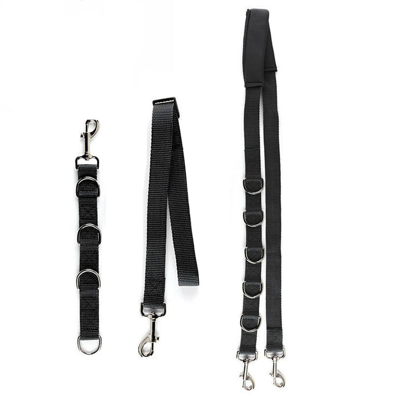 YNR Young & Relentless 3 Pcs Pet Dog Grooming Harness Strap Noose Restraint Belly Pad Nylon Leash Neck and Haunch Holder Grooming Adjustable Table Rope (Black) Black - PawsPlanet Australia