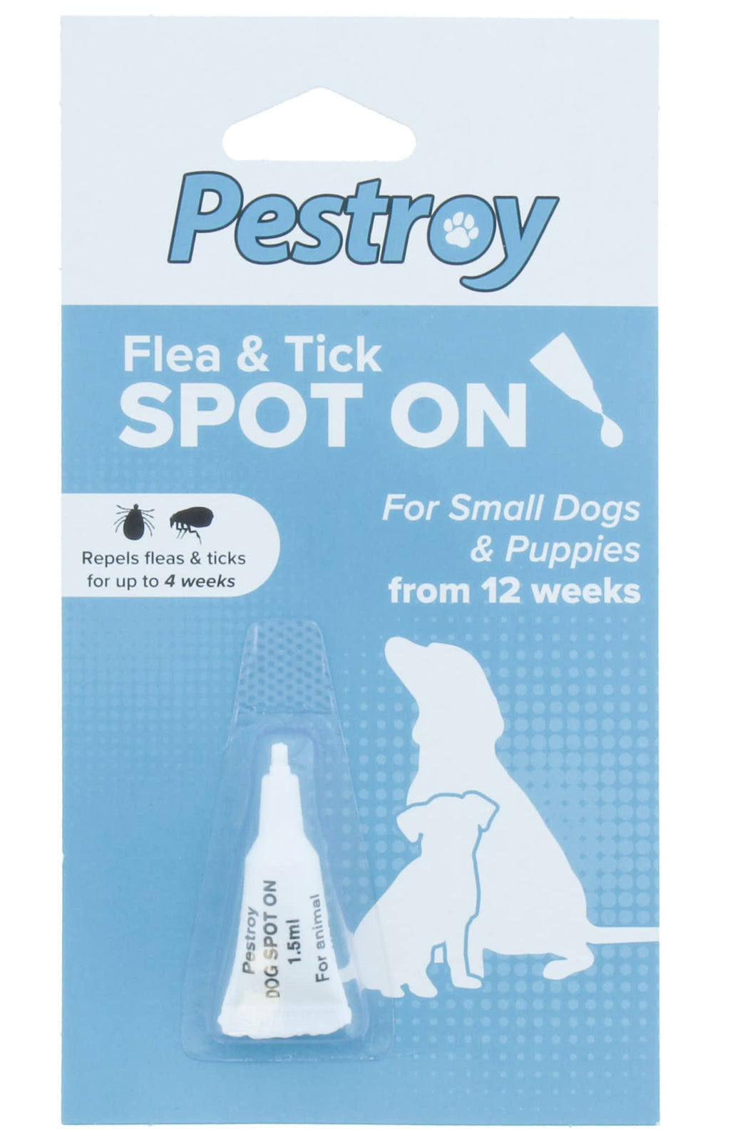 Pestroy Flea & Tick Spot On For Small Dogs  Pack of 2 - PawsPlanet Australia