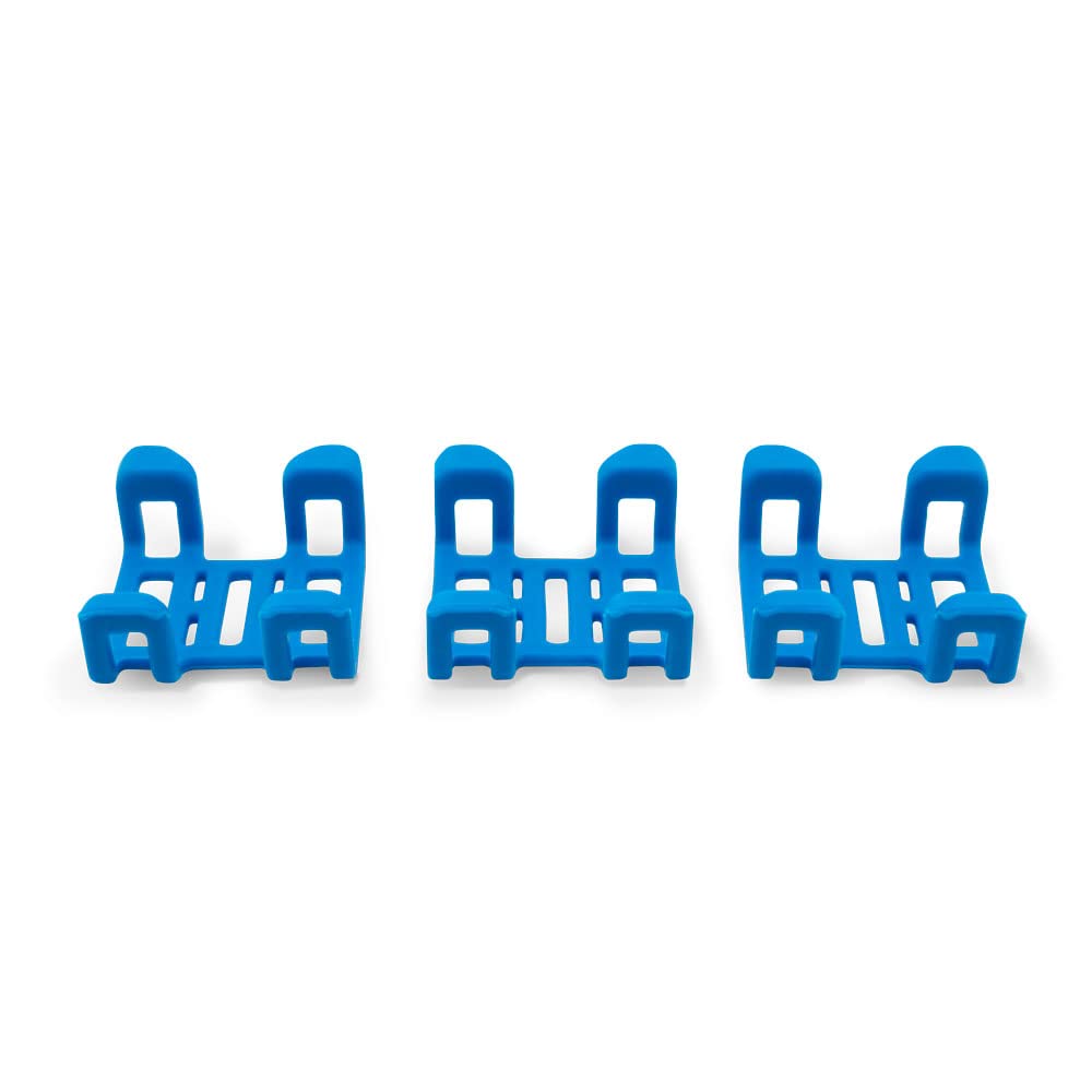 Tractive GPS DOG 4 Rubber Clips x3, Blue - PawsPlanet Australia