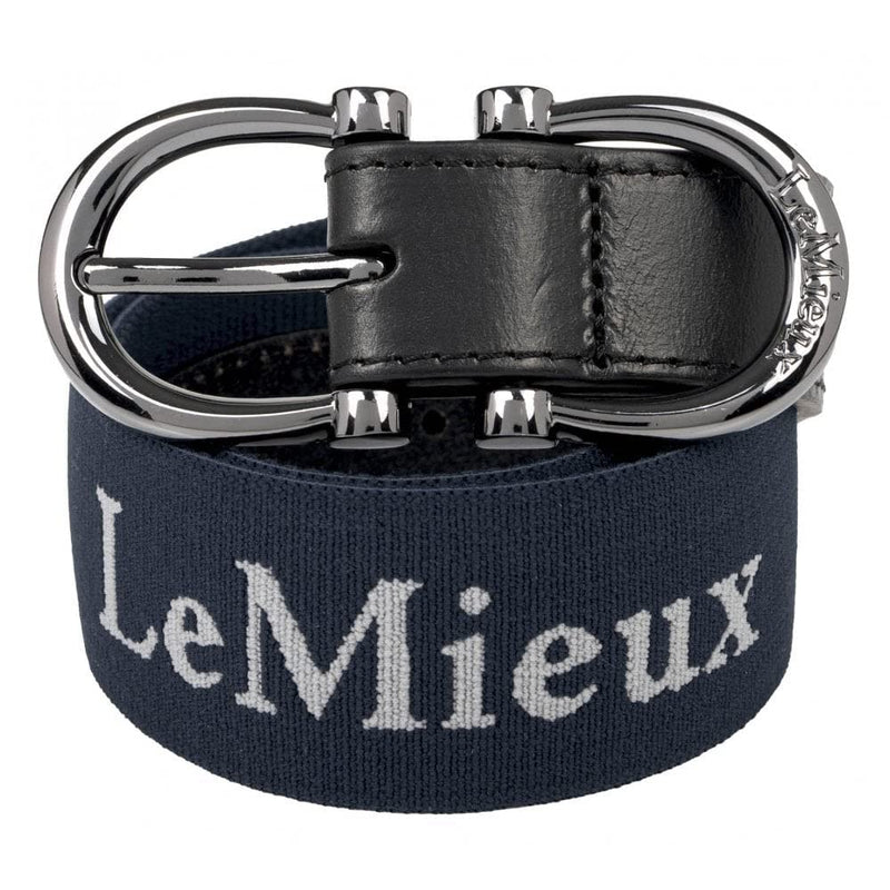 LeMieux Elasticated Belt - Navy Blue XS - PawsPlanet Australia