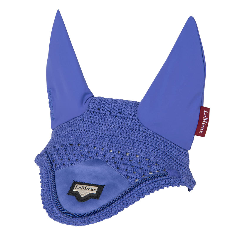 LeMieux Loire Satin Fly Hood - Papaya Large - PawsPlanet Australia