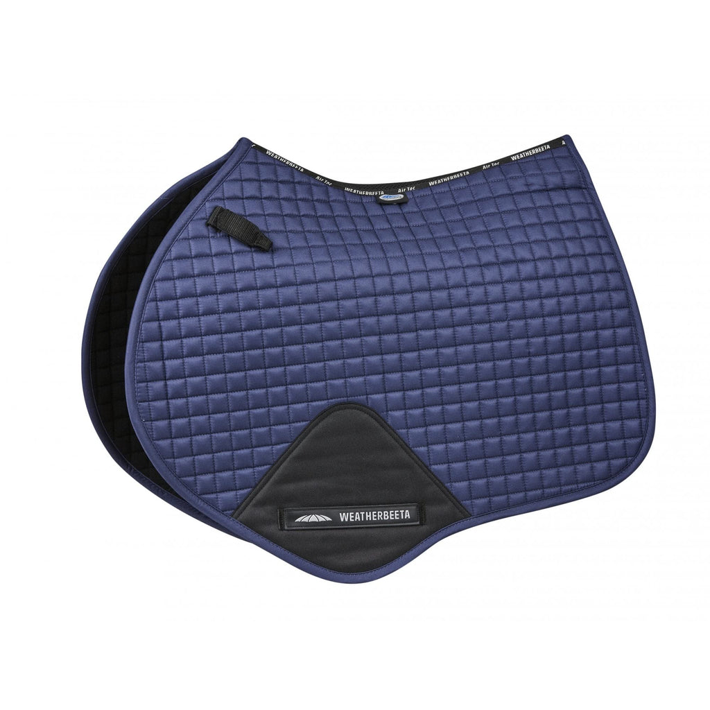 Weatherbeeta Prime Jump Saddle Pad - Blueberry Navy Full - PawsPlanet Australia