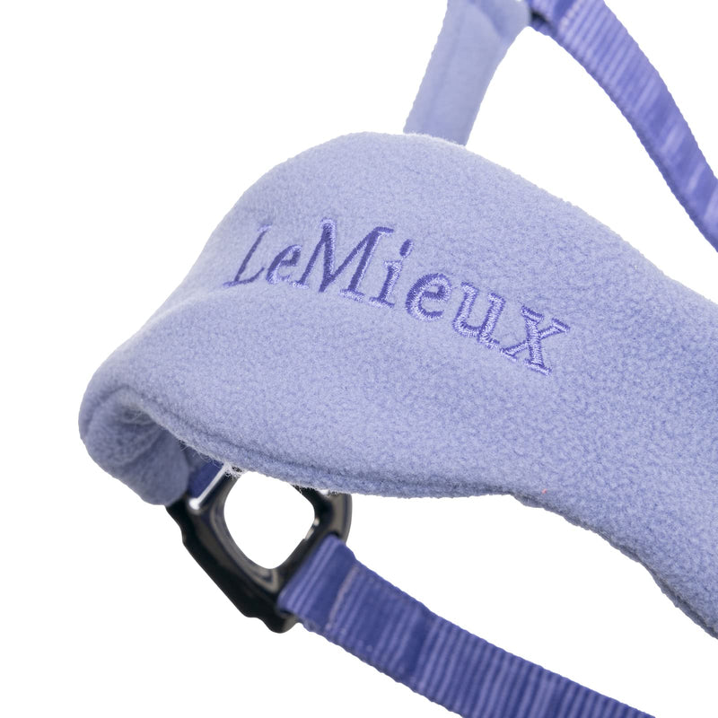 LeMieux Vogue Fleece Headcollar & Rope - Papaya Full - PawsPlanet Australia