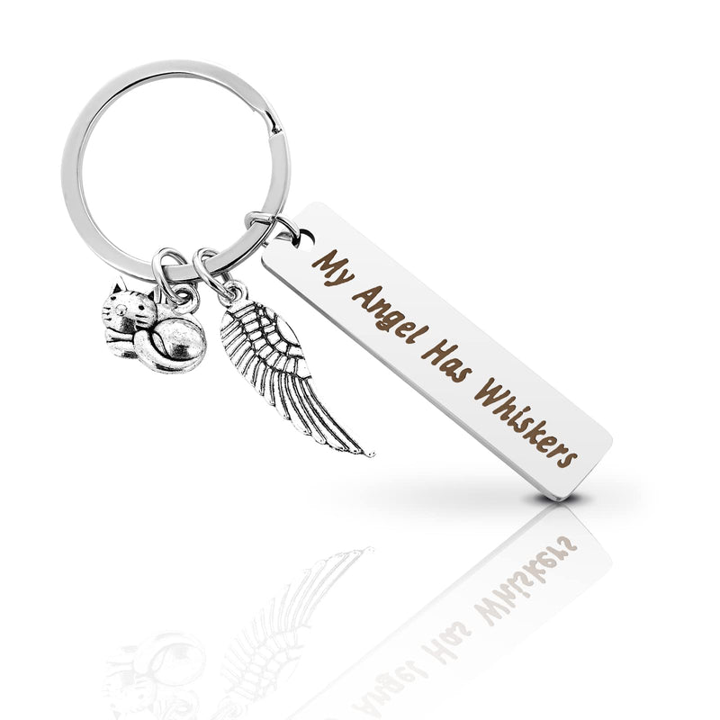 Cobee Cat Memorial Gift Keychain, Loss of Pet Key Chain Pet Loss Sympathy Gifts for Cat Pet Lover Women Men - PawsPlanet Australia