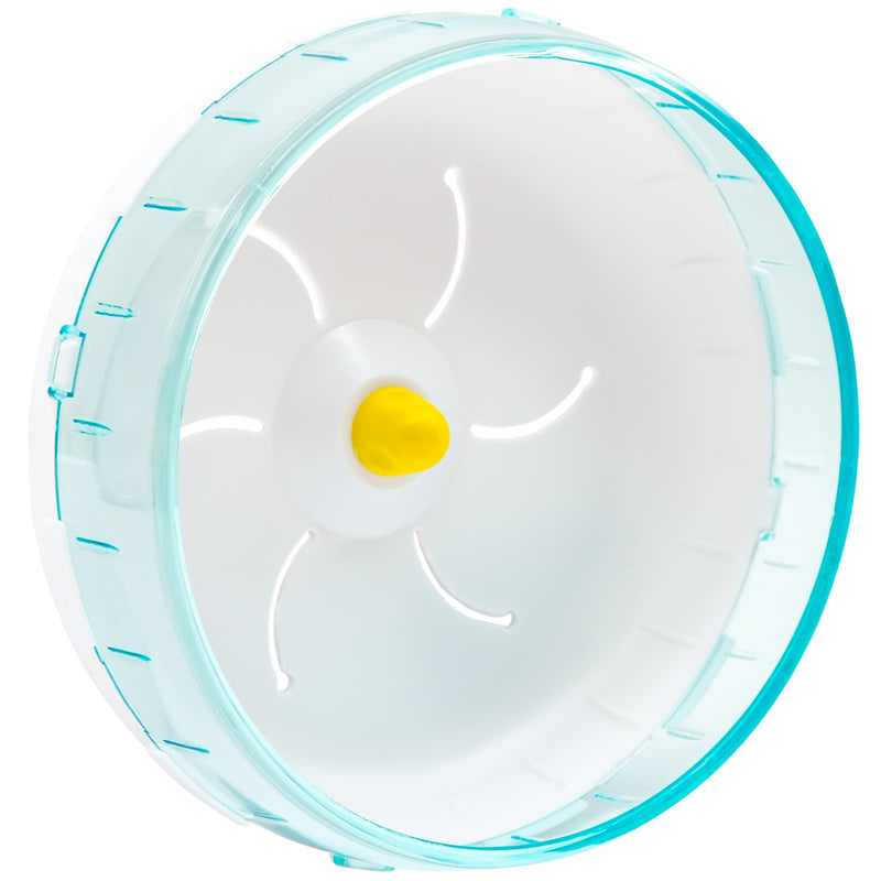 tuleboln 17.5cm (6.9 Inches) Silent Hamster Exercise Wheel Pets Running Sports Jogging Wheel Silent Large Spinner Exercise Running Wheel for Hamsters, Gerbils, Mice or Other Small Animals - PawsPlanet Australia