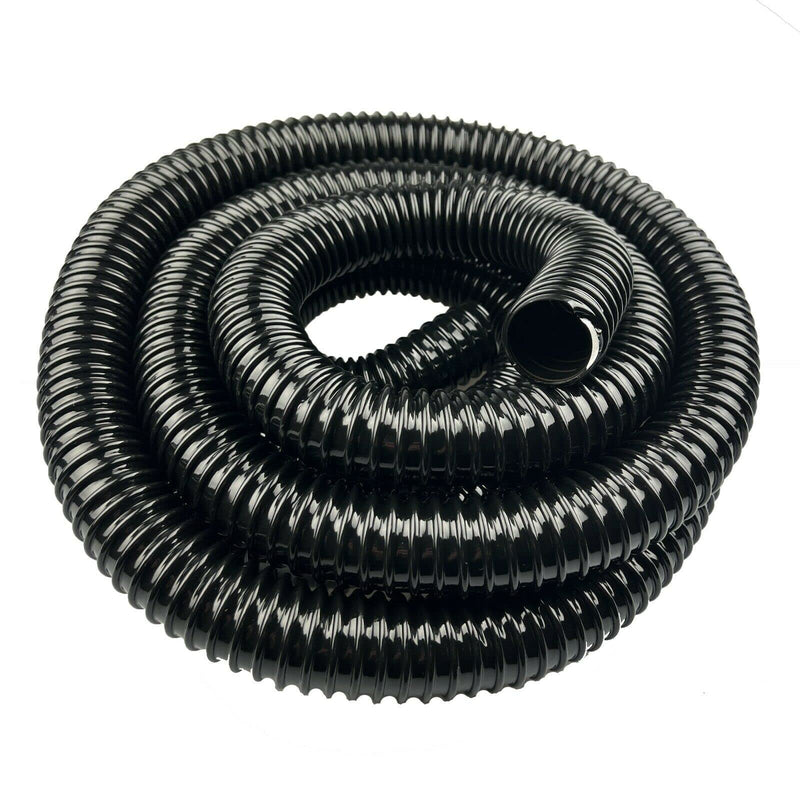 38mm (1.5") Black Flexible Corrugated Pond Hose for Garden Pond Fountain Pump (Various Sizes) (1 Metre) 1 Metre - PawsPlanet Australia
