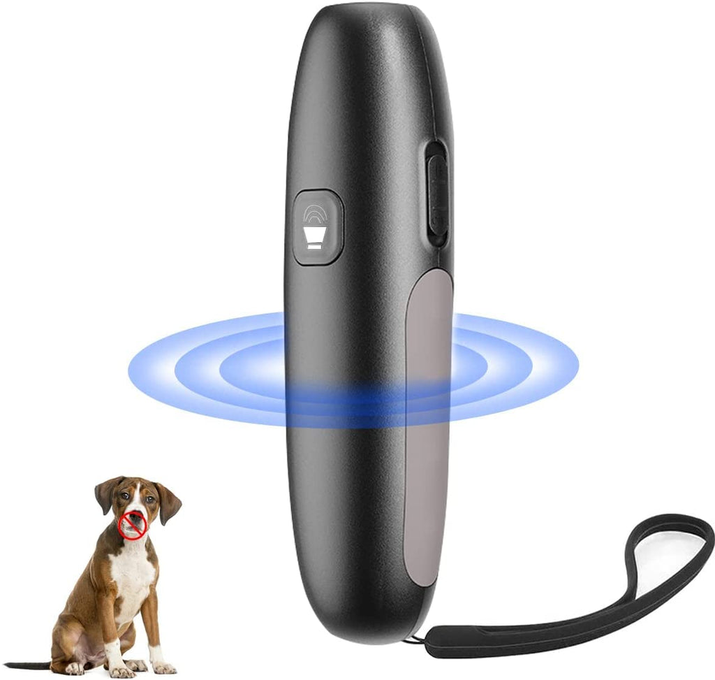 Anti Bark for Dogs, Ultrasonic Bark Stopper Dog Training Anti Barking Device Portable Bark Control Deterrent Handheld for All Dogs Indoor and Outdoor, Harmless & Safe, 2 Mode Range up to 32.8ft - PawsPlanet Australia