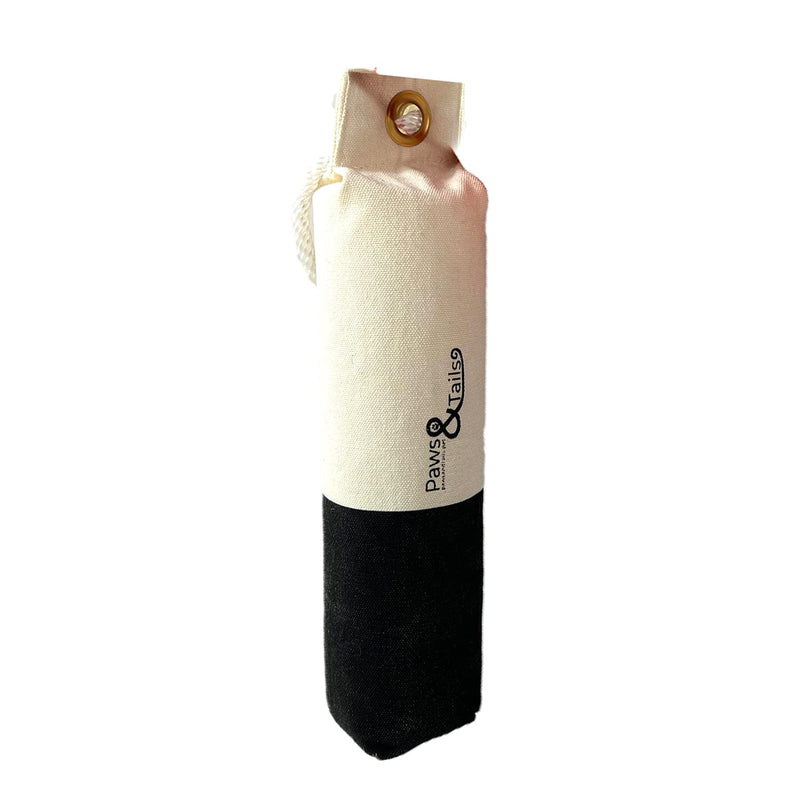 Chameleon Dog Training Dummy durable canvas training toy (170g, Black & White) 170g - PawsPlanet Australia