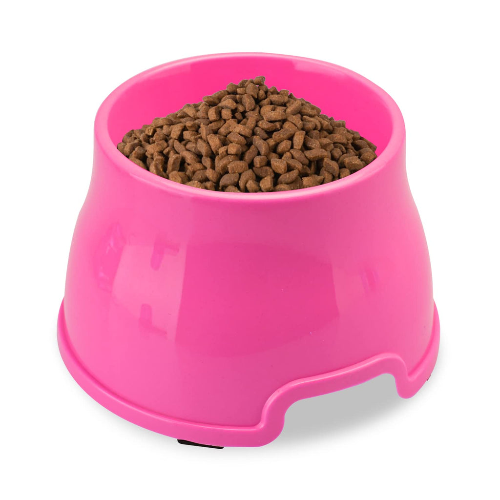 Long Ears Dog Bowl, Spaniel Dog Bowl, Pet Feeding Elevated Bowl for Food and Water, Non-slip Tall Feeder Bowl, Raised bowl for Small Medium Large Dog Breeds (Pink, M) - PawsPlanet Australia