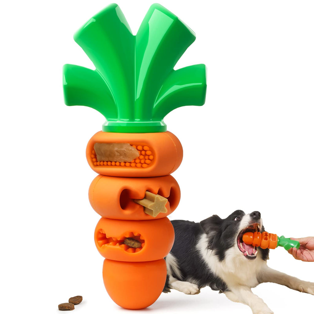 Sugelary Dog Toys, Indestructible Tough Dog Chew Toys, Durable Rubber Nylon Puppy Teething Toys for Large Medium Small Dogs - PawsPlanet Australia